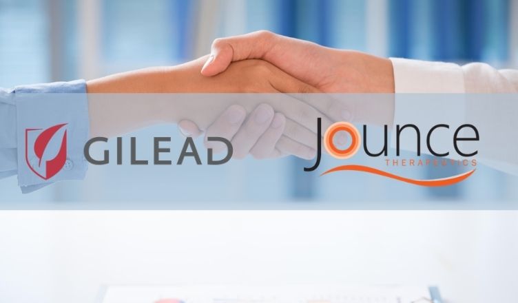 Gilead Signs an Exclusive License Agreement with Jounce for Cancer Immunotherapies