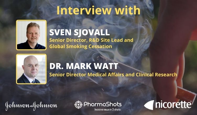 PharmaShots Interview: J&J's Sven Sjovall & Dr. Mark Watt Share Insight on Nicorette's Latest Digital Smoking Cessation Offering
