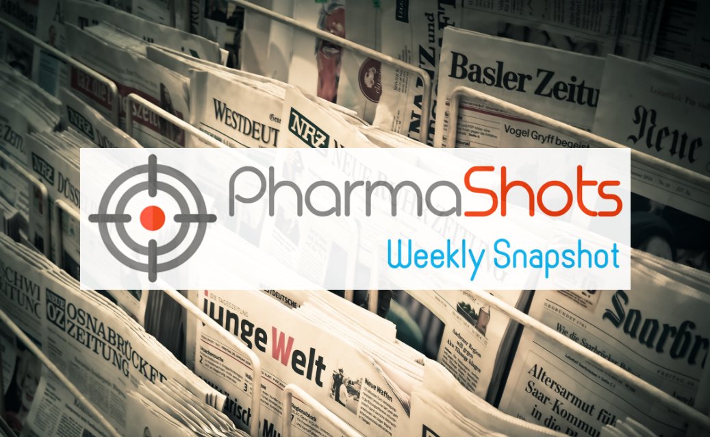 PharmaShots Weekly Snapshot (September 09 - 13, 2019)