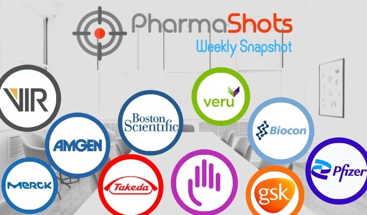 PharmaShots Weekly Snapshots (Mar 01 - 05, 2021)