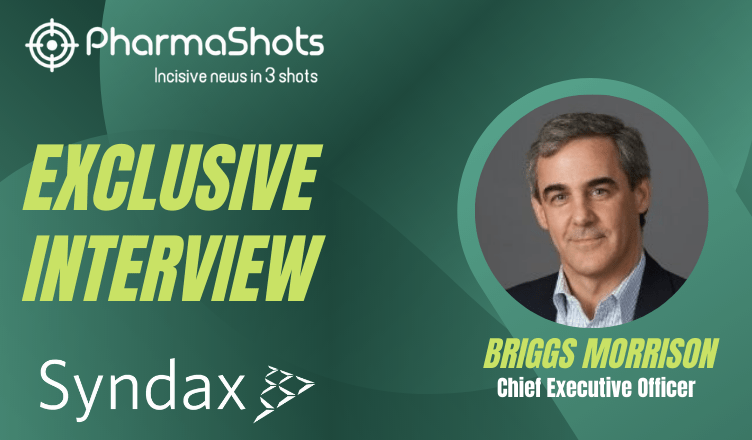 Exclusive Interview with PharmaShots: Dr. Briggs W. Morrison of Syndax Share Insight on the Syndax' Agreement with Incyte for Axatilimab