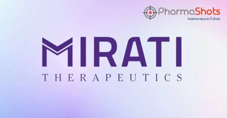 Mirati Submits MAA to the EMA for Adagrasib (MRTX849) to Treat KRASG12C-Mutated Non-Small Cell Lung Cancer