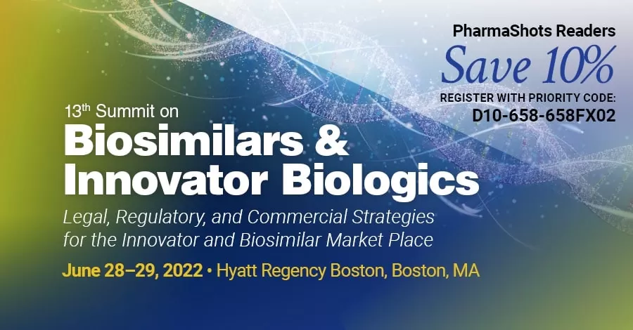 13th Summit on Biosimilars & Innovator Biologics