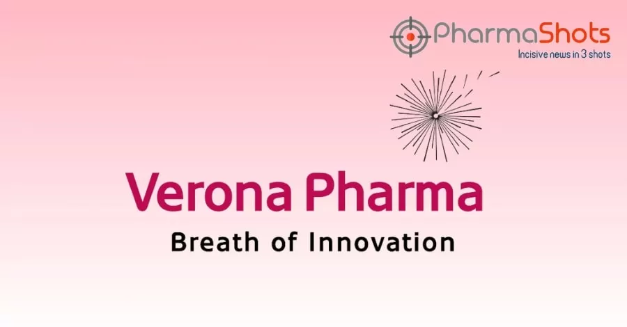 Verona Pharma Reports the US FDA Acceptance of NDA for Ensifentrine to Treat Chronic Obstructive Pulmonary Disease