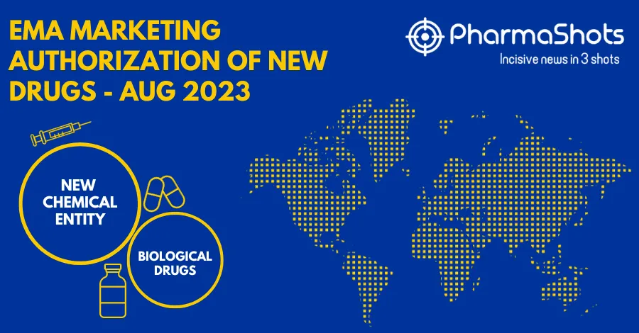 Insights+: EMA Marketing Authorization of New Drugs in August 2023