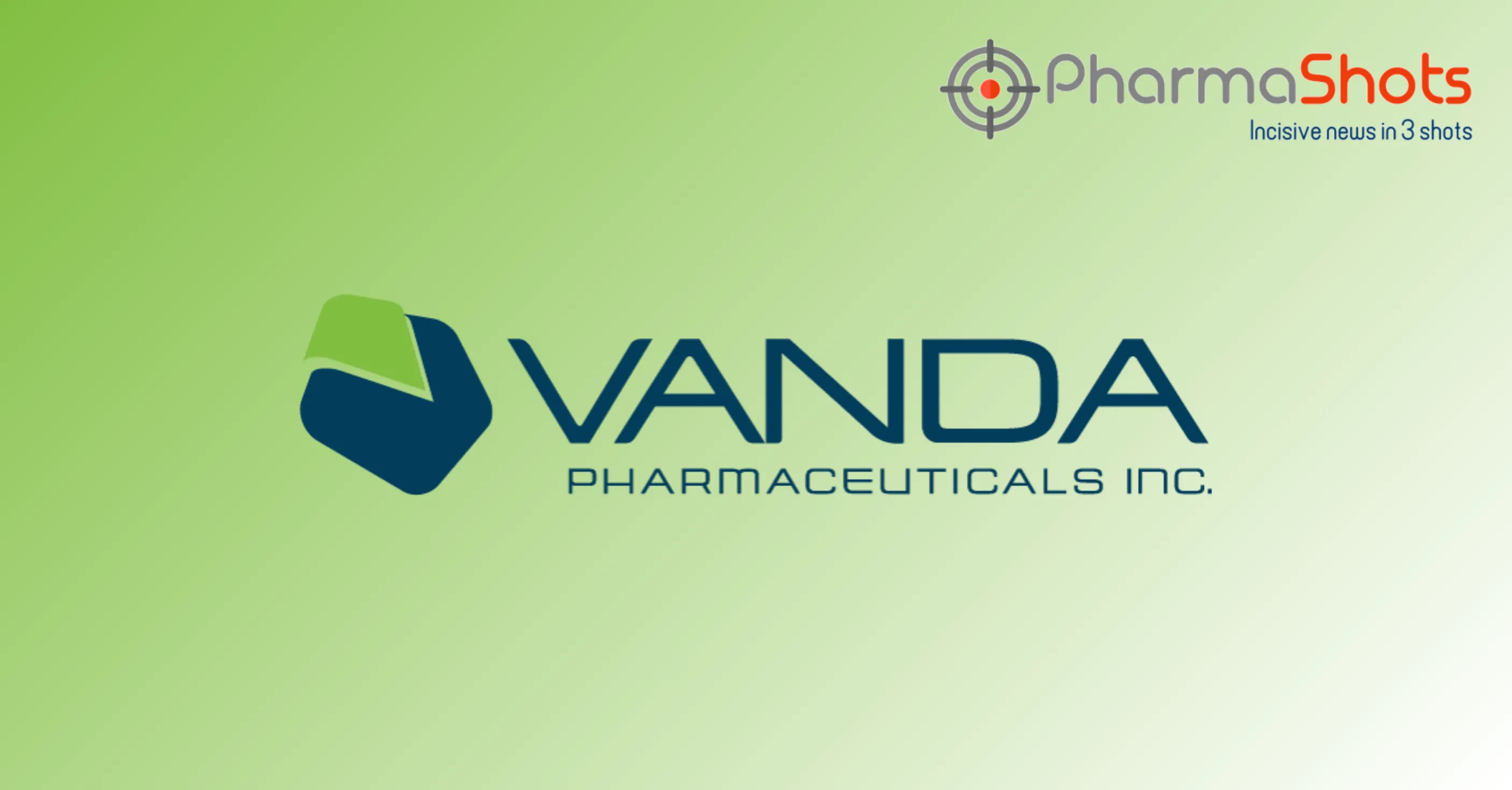 The US FDA Approves Vanda Pharmaceuticals' Fanapt for Treating Bipolar I Disorder