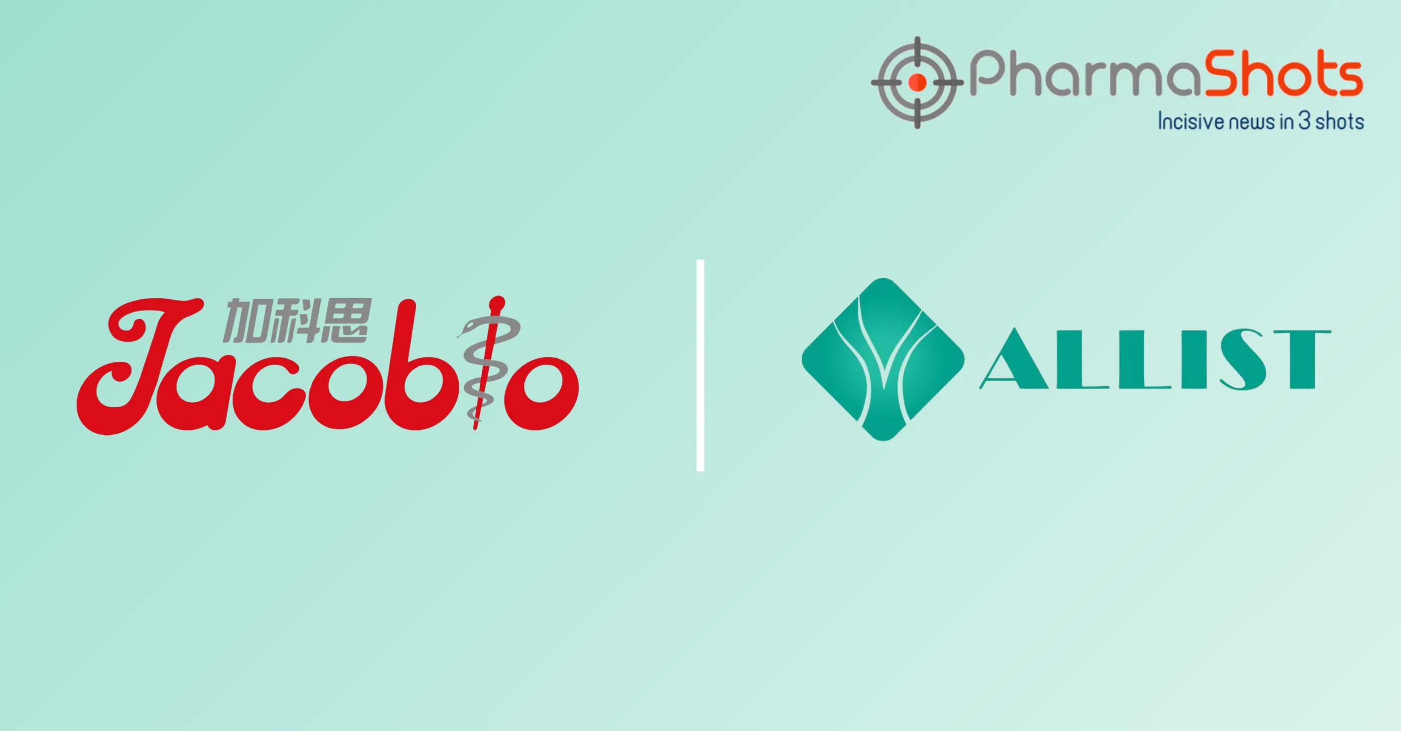 Jacobio and Allist Pharmaceuticals Partner to Develop Glecirasib and JAB-3312 Across China