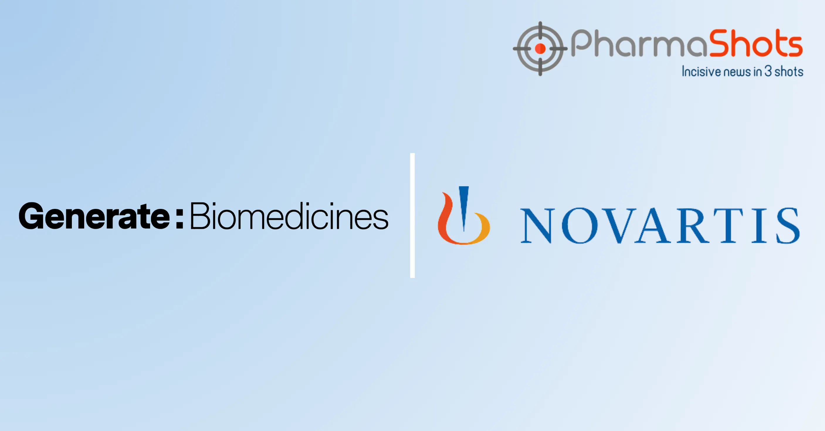 Generate:Biomedicines Partners with Novartis for the Discovery of Protein Therapeutics in Various Indications