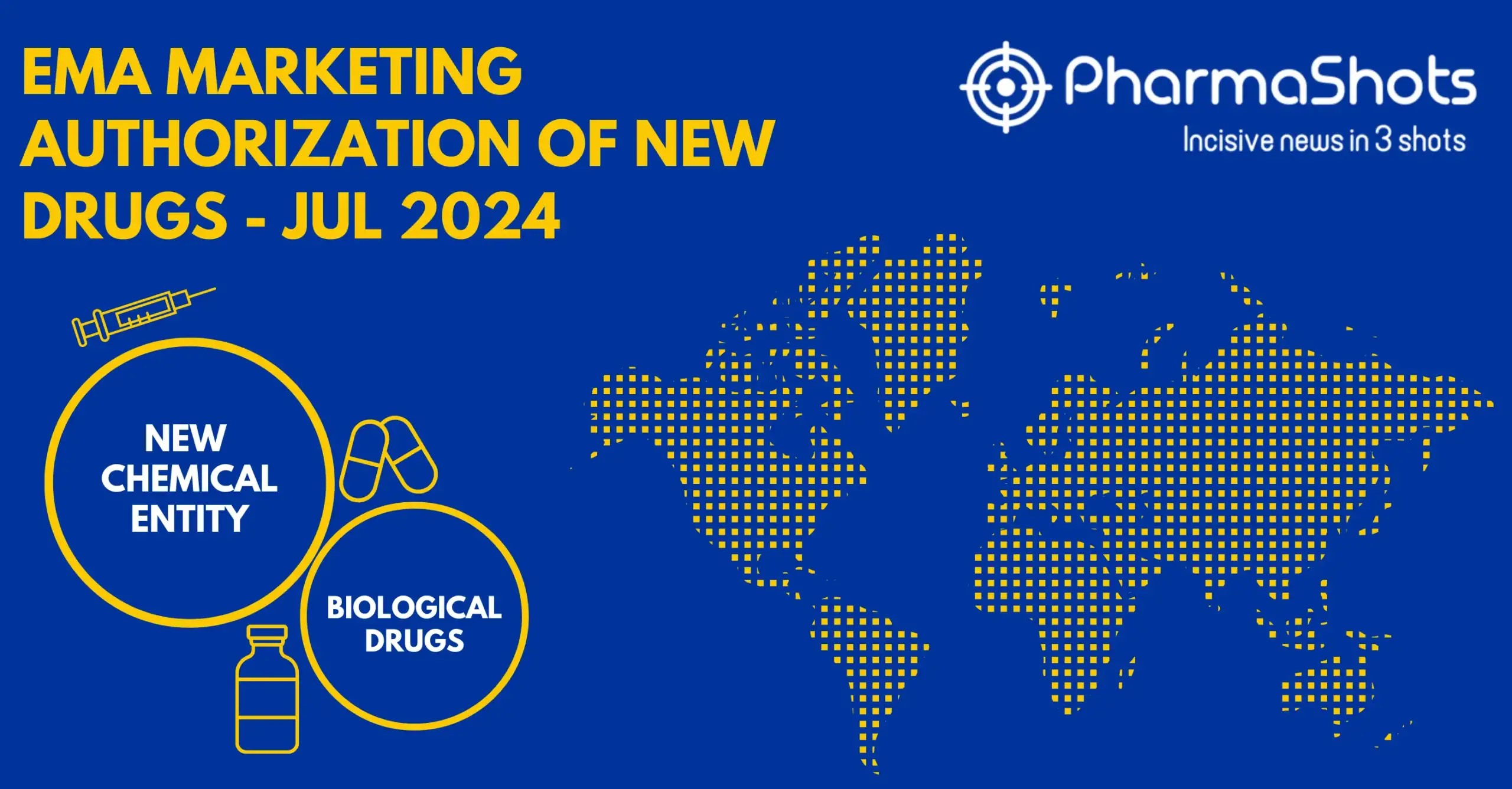 Insights + EMA Marketing Authorization of New Drugs in July 2024